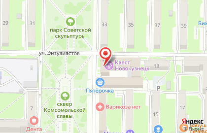Служба доставки суши Еда самураев на карте
