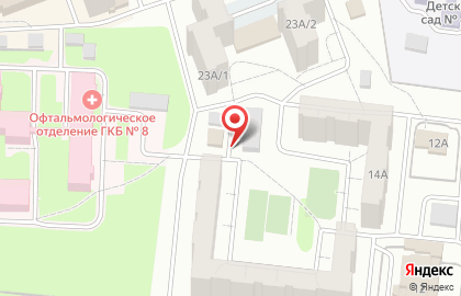 Киоск по продаже фруктов и овощей в Тракторозаводском районе на карте