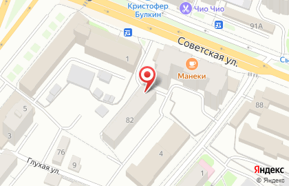 Служба доставки DPD на Советской улице на карте