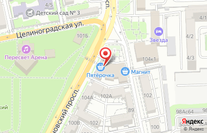 Банкомат Центр-инвест на Буденновском проспекте, 104 на карте