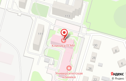 Диагностический центр Тгму на Петербургском шоссе на карте