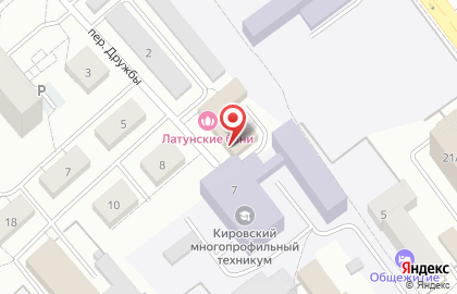 Кафе Латунка на карте