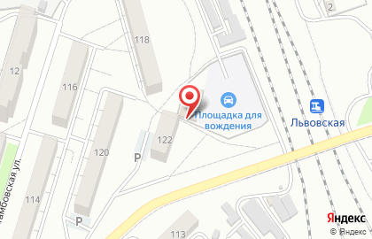 Деревообрабатывающий цех ДОЦ Универсал в Промышленном районе на карте
