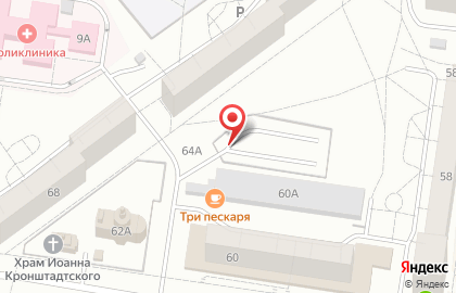 Автостоянка в Тольятти на карте