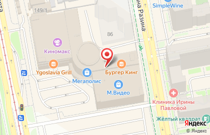 Банкомат Тинькофф в Екатеринбурге на карте