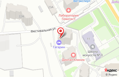 Хостел Гагарин во Владимире на карте