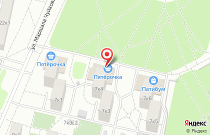 Нарко адвокат на улице Маршала Чуйкова на карте