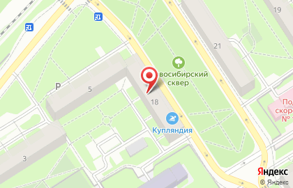 Купляндия на карте