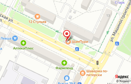 Центр финансирования Банкофф на Первомайской улице на карте