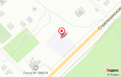 Детский сад №4, пос. Ропша на карте