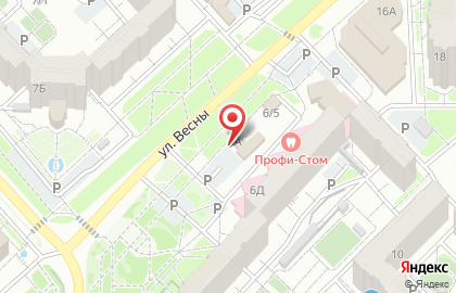Магазин Исток на улице Весны на карте