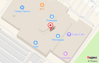 Магазин молодежной женской одежды Concept Club в Октябрьском районе на карте
