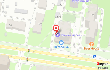 ТЦ Гагаринский на улице Гагарина на карте