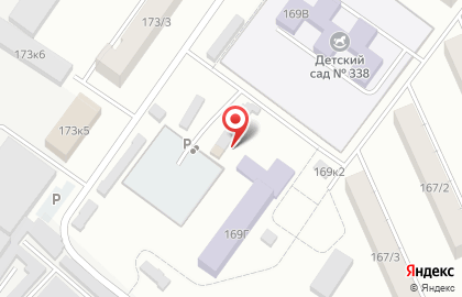 Автостоянка в Омске на карте