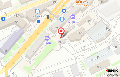 Центр корейской косметики KoreaShop в Петропавловске-Камчатском на карте