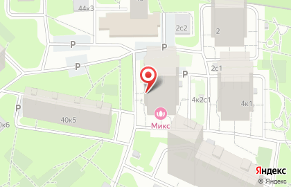 Отделение службы доставки Boxberry в Очаково-Матвеевском на карте