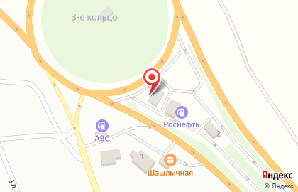 АЗС, ОАО Роснефть на карте