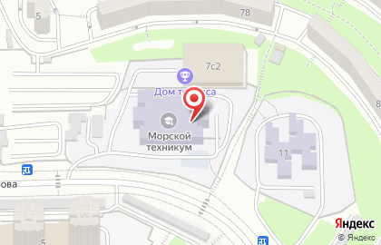 Торгово-сервисная компания КАСКАД в Ленинском районе на карте