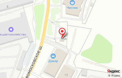 АЗС ТулМоторГаз на Новомосковском шоссе на карте