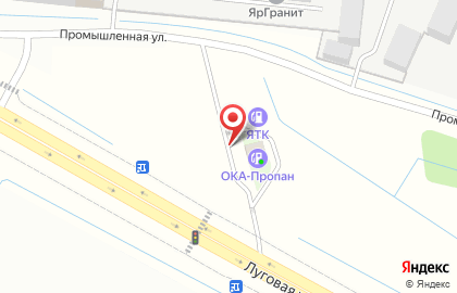 АЗС в Ярославле на карте
