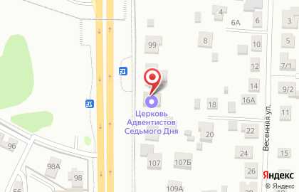 Церковь адвентистов седьмого дня в Москве на карте