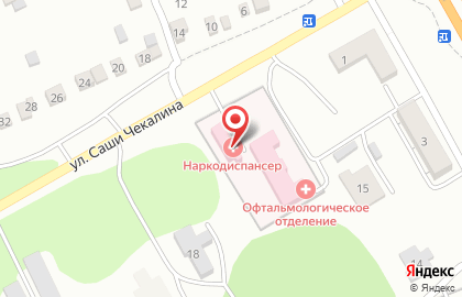 Наркологический кабинет в Кировском районе на карте