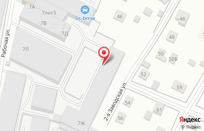 Установочный центр автостекол Автотрейд на Рабочей улице на карте