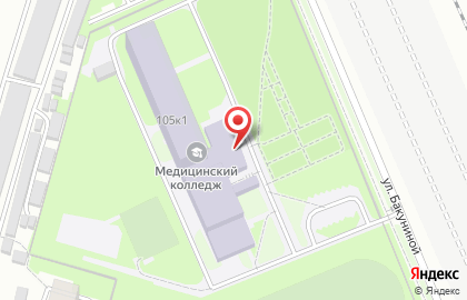 Тверской медицинский колледж на карте