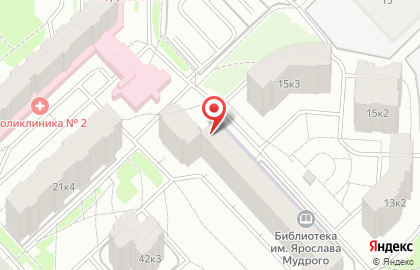 Библиотека №8 им. К. Д. Бальмонта на карте