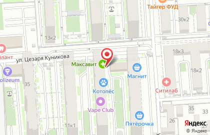 Служба ремонта на улице Петра Метальникова на карте