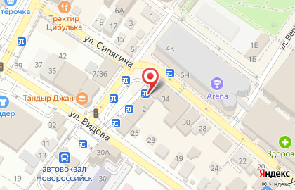 Оператор сотовой связи Tele2 на улице Сипягина на карте