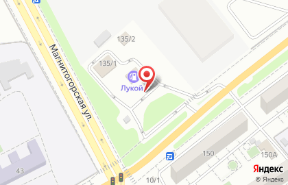 Лукойл-Югнефтепродукт на улице Николая Островского на карте