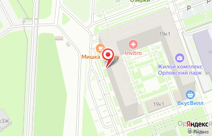 Гипермаркет Магнит в Санкт-Петербурге на карте