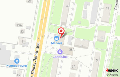 Салон связи на проспекте Юных Ленинцев, 54 на карте