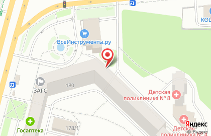 Торговая компания Элемер-Уфа на проспекте Октября на карте