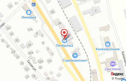 Магазин одной цены Fix Price на Подгорной улице на карте
