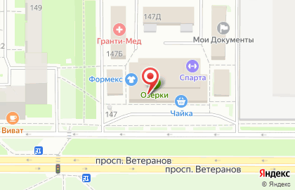 Магазин штор в Санкт-Петербурге на карте