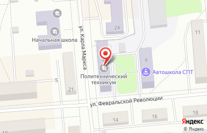 Серовский политехнический техникум на карте