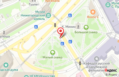 Киоск по продаже печатной продукции на улице Алексеевская 2 на карте