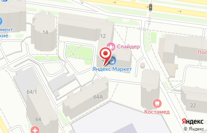 Строительная компания Строй-Вектор в Свердловском районе на карте