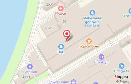 Салон сантехники и мебели для ванных комнат Caprigo на метро Автозаводская на карте