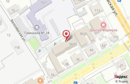 Управление Федеральной службы государственной регистрации, кадастра и картографии по Томской области на улице Пушкина на карте