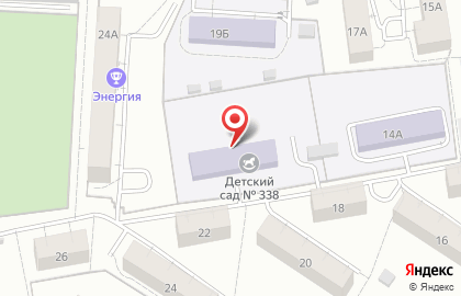 Детский сад №338, Колокольчик на карте
