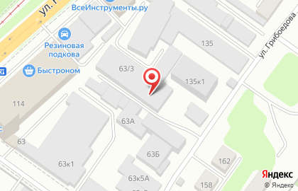 ООО Техносиб на Воинской улице на карте