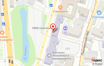 Галерея бутиков На Набережной на карте