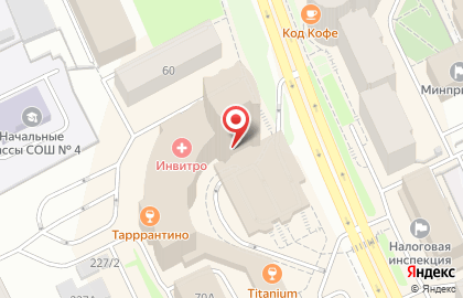 Агентство недвижимости Квадратный метр на Первомайской улице на карте