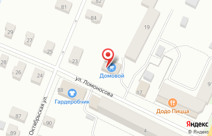 Магазин Домовой, магазин в Вельске на карте