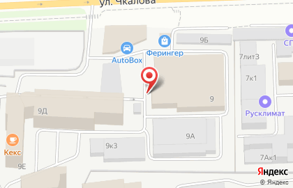 Компания Мебель Астра в Свердловском районе на карте