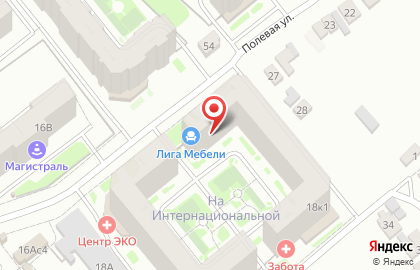 Магазин Красное & Белое в Рязани на карте
