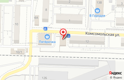 Ветеринарный кабинет на Комсомольской на карте